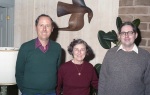 Keith, Joyce and Roger (photo my Martine?), 8/85