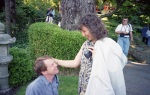 Greg and Emi at the Japanese Tea Garden, San Francisco, 4/94