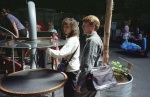 Greg and Emi in the Exploratorium Museum, San Francisco, 4/94