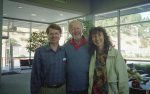 Greg, Dad and Emi, MRY Airport, 4/94