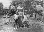 Emi & Georgi with aunt Zorka c. 1965