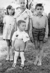 Emi, Angel, Georgi and Mitko (in front), c. 1967