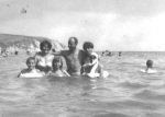 Georgi, Lubovka, Emi and Simeon with ??,  Biala 1969