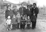 l to r: Lubovka, Marga & Slavcho, Jordanka & Victor; the kids: Emi, Georgi, Kirilka, Hristinka, Tanya, Minka, c. 1963