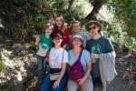 On a walk in Garland Park, Carmel Valley, with friends, July