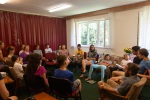 A youth session at the Czech-Slovak Bahá’í Summer School, July