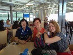 Departing from the Sofia airport and saying goodbye to a friend, August