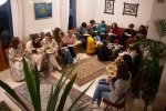 Bahá’í gathering in our home, Hluboká, March 2022