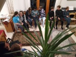 Bahá’í gathering in our home, Hluboká, March 2022