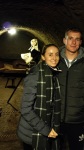 In the underground tunnels of Tábor with Taylor, April 2022