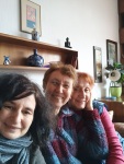 With dear friends in Sofia, Dec. 2022