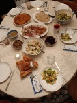 New Year's eve dinner, Krupnik, Dec. 2022