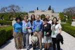 With members of the National Spiritual Assembly of Bulgaria (and one from Hungary), Bahji, 4/23