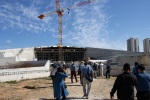 The Shrine of ‘Abdu’l-Bahá under construction, `Akká   4/23
