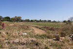 Site of future gardens next to the Mansion of Mazra’ih near `Akká