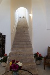 Stairs leading up to the room of Bahá’u’lláh in the Mansion of Mazra’ih near `Akká, 4/23