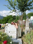 Visiting Diado's grave, Krupnik, 7/23