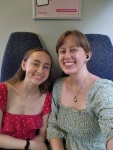 Mina taking the train to Cambridge with Joyce, 9/23