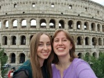 Joyce & MIna in Rome, 11/23