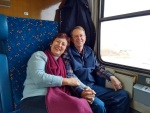 On the train to Prague, December