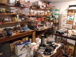 Greg's workshop in the basement, Krupnik, December