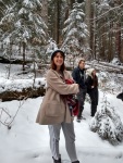 An outing in Rila National Park with friends, December