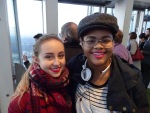 In the Shard during the visit of Greg's granddaughter Cami to London, Feb. 2017