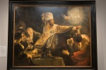Rembrandt's "Belshazzar's Feast", National Gallery, London, April 2017