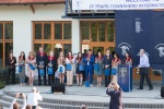 Gregory's graduating class at the Townshend International School, June 2017