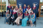 Gregory's graduating class at the Townshend International School, June 2017