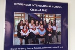Gregory's graduatinig class, Townshend International School, June 2017