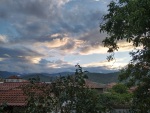 Sunset from our house, Krupnik, June
