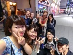 Youths who guided us to our hotel in Tokyo, 13 July 2017