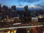 View from our hotel, Shinjuku, Tokyo, 15 July 2017