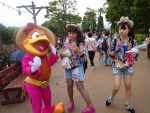 Visitors dressing alike, Disneysea theme park, Tokyo, 16 July 2017