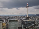 View from the Isetan building, Kyoto Station, 17 July 2017