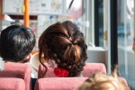 Fellow passengers on the city bus, Kanazawa, 20 July