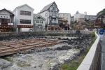 Central square and hot springs, Kusatsu Onsen, 21 July