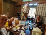A meal in our room, Kusatsu Hotel, Kusatsu Onsen, 22 July