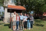 Visiting our friends Maria and Manol in their village, Planinitsa, on our way to Krupnik, 14 August