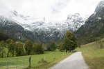 A more ambitious walk up to a mountain hut, still overcast,  Wergenweng, Austria, 21 September