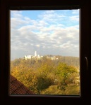 View of the Hluboká Castle from Mina's window, 3 November