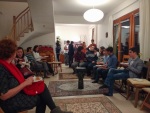 A Bahá’í gathering in our home, Hluboká, 21 November