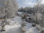 View from our master bedroom window, 18 December