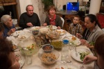 At home in Krupnik with Emi's brother Georgi and his family, 31 December