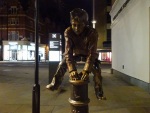 A statue, Duke of York Square, London, 6 March