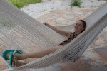 At the seaside villa of our friends, San Crisanto, Yucatan, Mexico, 19 July