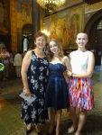 At the Christian wedding ceremony of our friend Dessi, 26 August