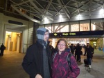 Meeting Merle at the train station, 1 December
