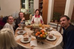 Christmas Eve dinner with Baba in Krupnik, 24 December